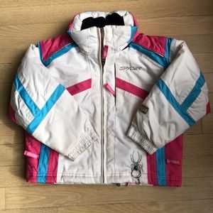 Toddler Girls Spyder Ski Jacket. Size 4.